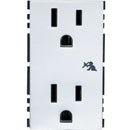 Toma de corriente dúplex 2P+T con seguridad Simon 23