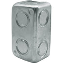 Caja Metálica tipo Chalupa 2x4 Galvanizada