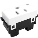 Receptáculo Sencillo 2P+T 15A 127V～Royer 100