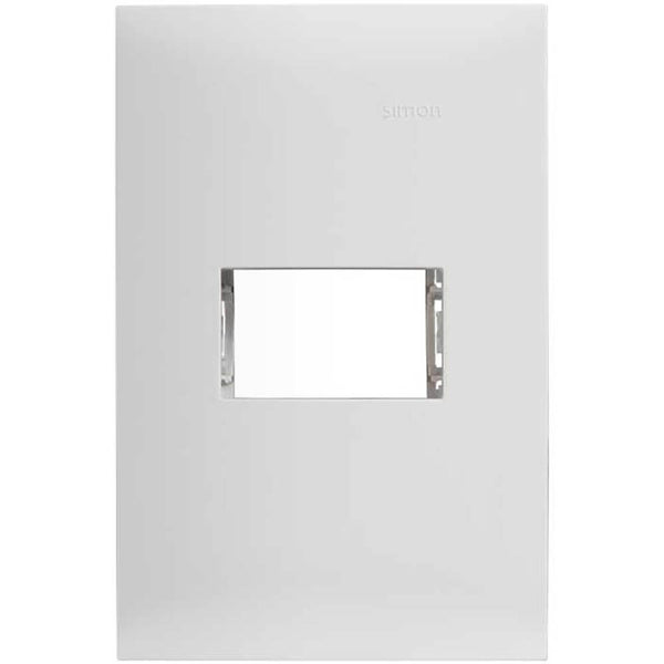 Placa de 1 módulo con Chasis Simon 25 Plus