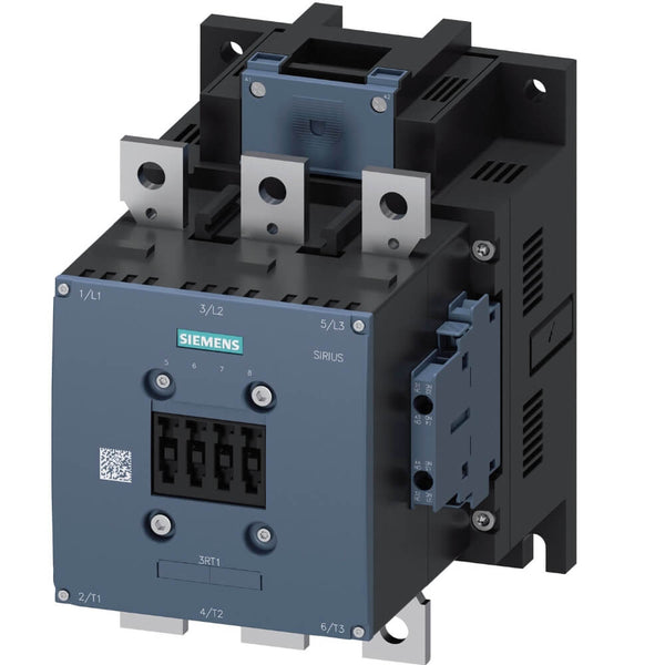 CONTACTORES FUERZA 265A 220V TIPO 3RT S10 3 POLOS C.A.2NA 2NC BR4:3RT10656AP36 MARCA SIEMENS