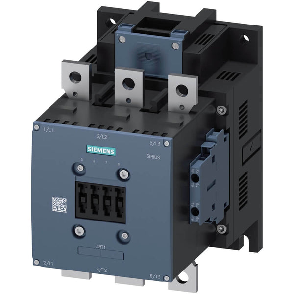 CONTACTORES FUERZA 265A 440V TIPO 3RT S10 3 POLOS C.A.2NA 2NC MARCA SIEMENS