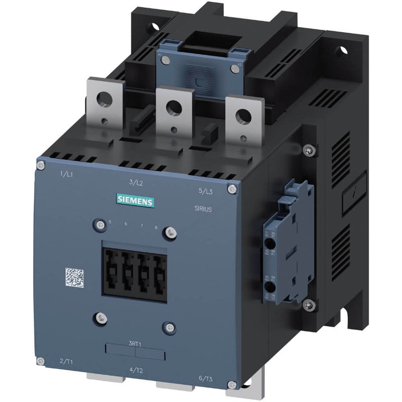 CONTACTORES FUERZA 400A 115V TIPO 3RT S12 3 POLOS C.A.2NA 2NC MARCA SIEMENS