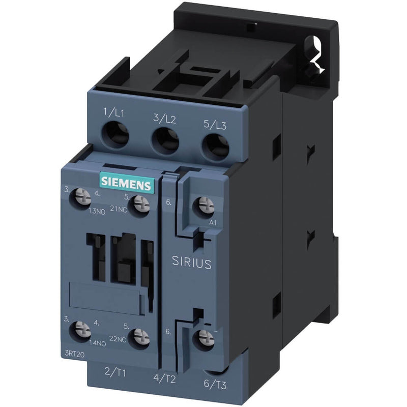 CONTAC., AC-3, 15KW/400V, 1NA+1NC, AC 220V 50/60HZ, 3POL, TAMANO S0 MARCA SIEMENS