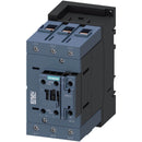 CONTACTOR DE POTENCIA, AC-3 110 A, 55W / 400 V 1 NA+ 1 NC, 230 VAC, 3 POLOS, TAMAÑO S3 MARCA SIEMENS