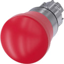 PULSADOR D/SETA D/PARADA*EMERGENCIA 22MM REDONDO  MARCA SIEMENS