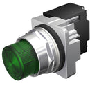 LUZ PILOTO VERDE DE 30MM C/LED 120VCA MARCA SIEMENS