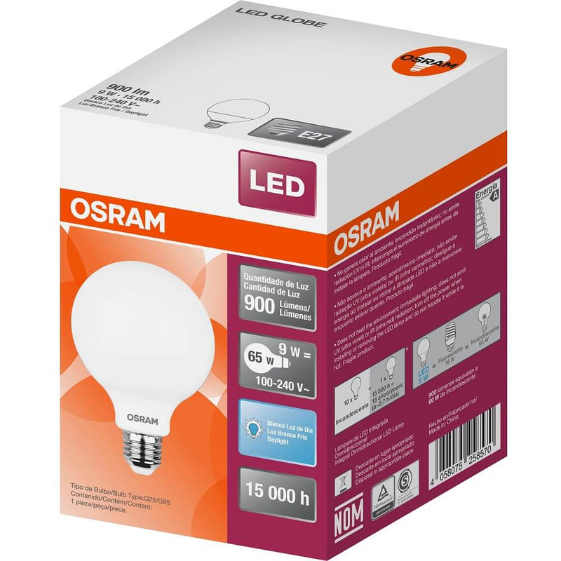 Foco Led Super Star Globe 9W 6500K
