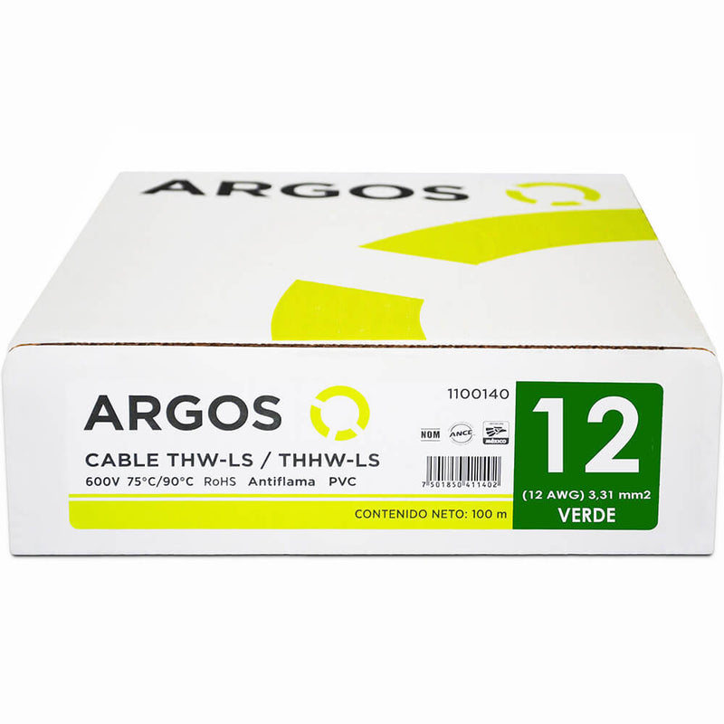 Caja de Cable THW-LS / THHW-LS Verde