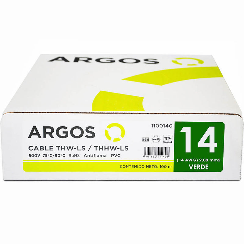 Caja de Cable THW-LS / THHW-LS Verde