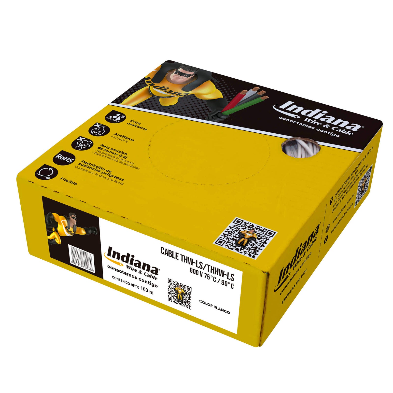 Cable THHW-LS Indiana Color Blanco