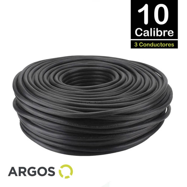 Cable Uso Rudo ST 600V 3 Líneas Calibre 10