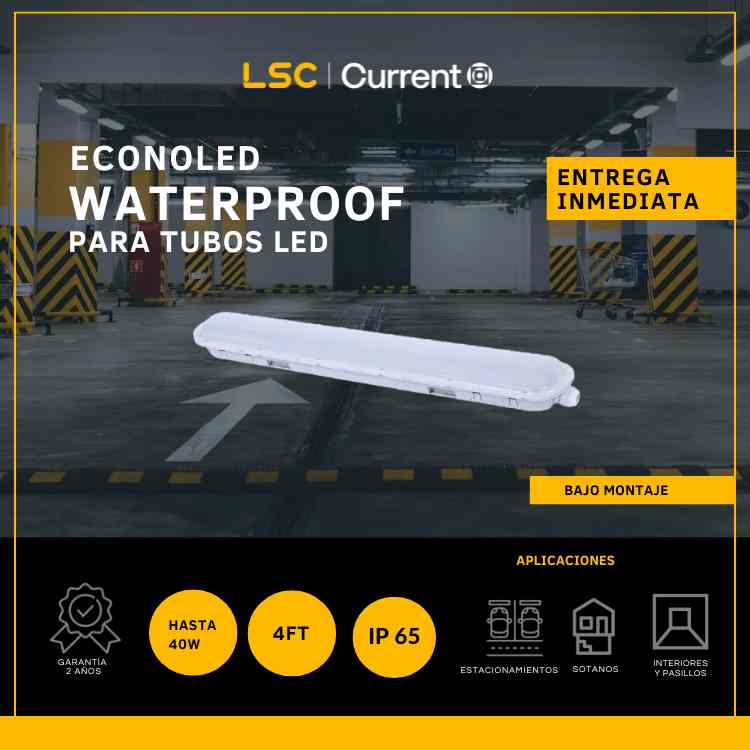 Gabinete para Tubos Led T8