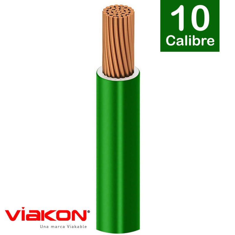 Cable THW-2-LS / THHW-LS Verde 10