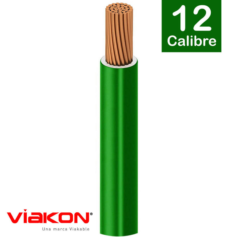 Cable THW-2-LS / THHW-LS Verde 12