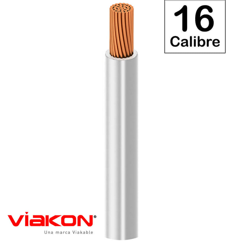 Cable THW-2-LS / THHW-LS Blanco 16