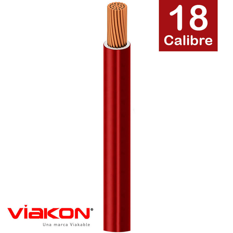 Cable THW-2-LS / THHW-LS Rojo 18