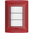 Placa de 3 Módulos Quinziño