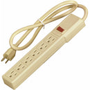 Multicontacto 6 Contactos con Supresor de Picos 110J Cable Reforzado