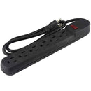 Multicontacto 6 Contactos con Supresor de Picos 110J Cable Reforzado