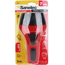 Linterna recargable con 7 leds