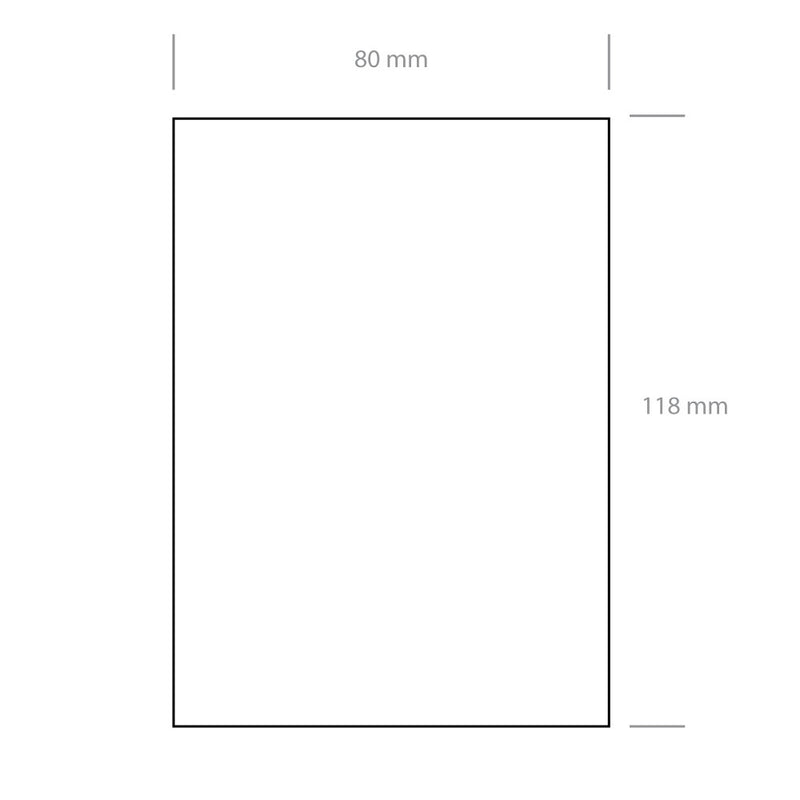 🔖Placa Ciega de Aluminio con Chasis