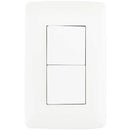 Placa Toscana con Apagador Doble