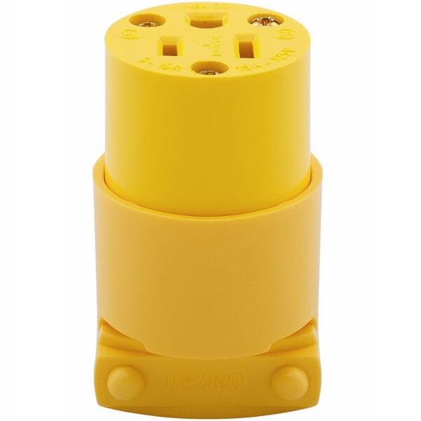 Conector de Vinil Cuerpo Recto NEMA 5-15 15A 125V~