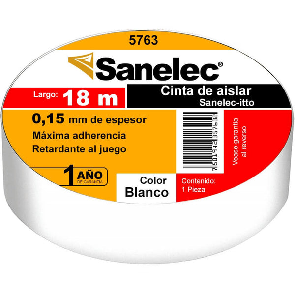 Cinta Aislante de PVC Sanelec-itto