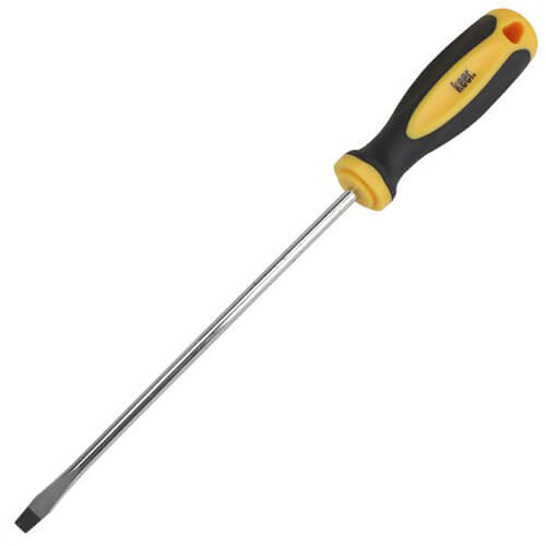 Desarmador Plano con Mango Bimaterial 1/4" X 6"