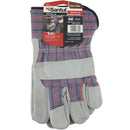 Guantes de carnaza y loneta