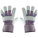 Guantes de carnaza y loneta