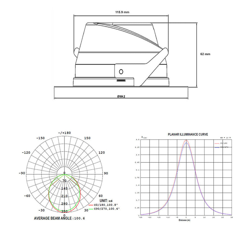 Luminaria Downlight 9W