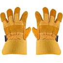 Guantes de carnaza y loneta