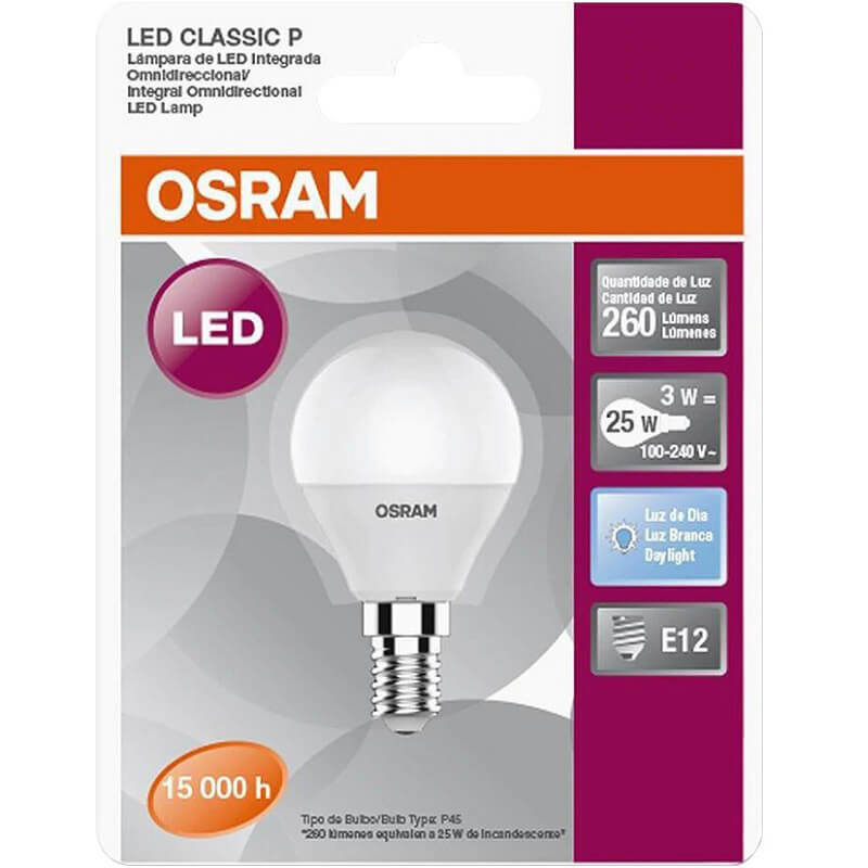 Foco Led Bolinha 3W 6500K
