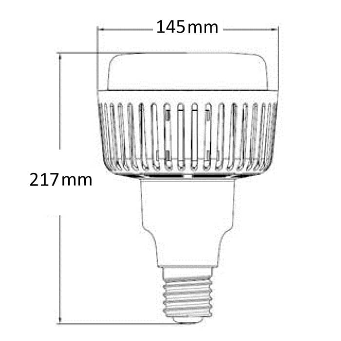 Foco Led Super Star Hight Wattage 65W 6500K
