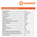 Luminaria Led Insert Square 12W 3000K