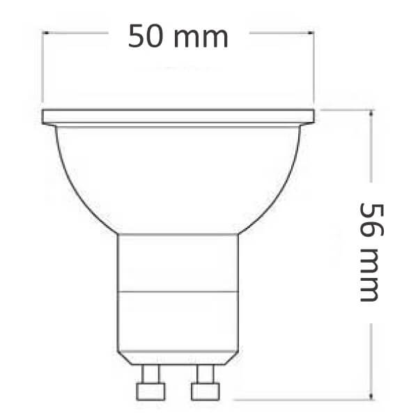 Foco para Spot Led Colors RGB 4.5W Remote Control