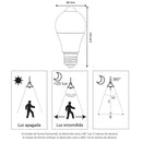 Foco Led con Sensor de Movimiento 9W