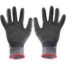 Guantes de poliéster con poliuretano