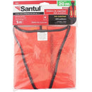 Chaleco de seguridad naranja con reflejante