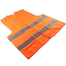 Chaleco de Seguridad Naranja con Reflejante