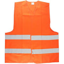 Chaleco de Seguridad Naranja con Reflejante