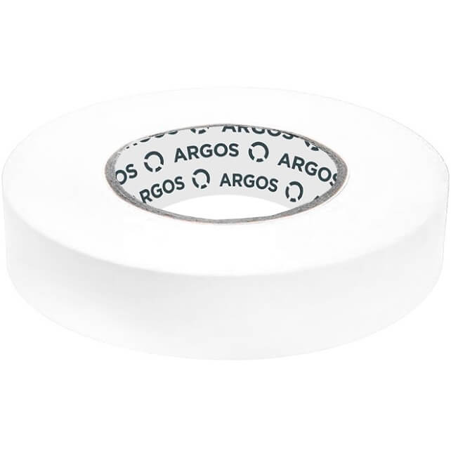 Cinta aislante de vinil negra Argos - Paquete de 10 piezas : .com.mx:  Herramientas y Mejoras del Hogar
