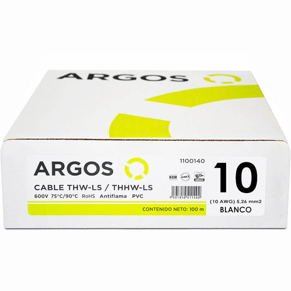 Caja de Cable THW-LS / THHW-LS Blanco 10
