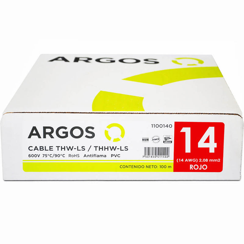 Caja de Cable THW-LS / THHW-LS Rojo