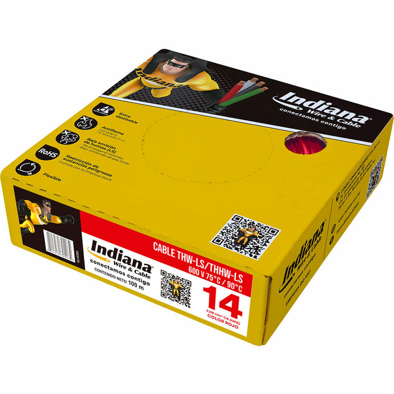 Caja de Cable THW-LS / THHW-LS Rojo