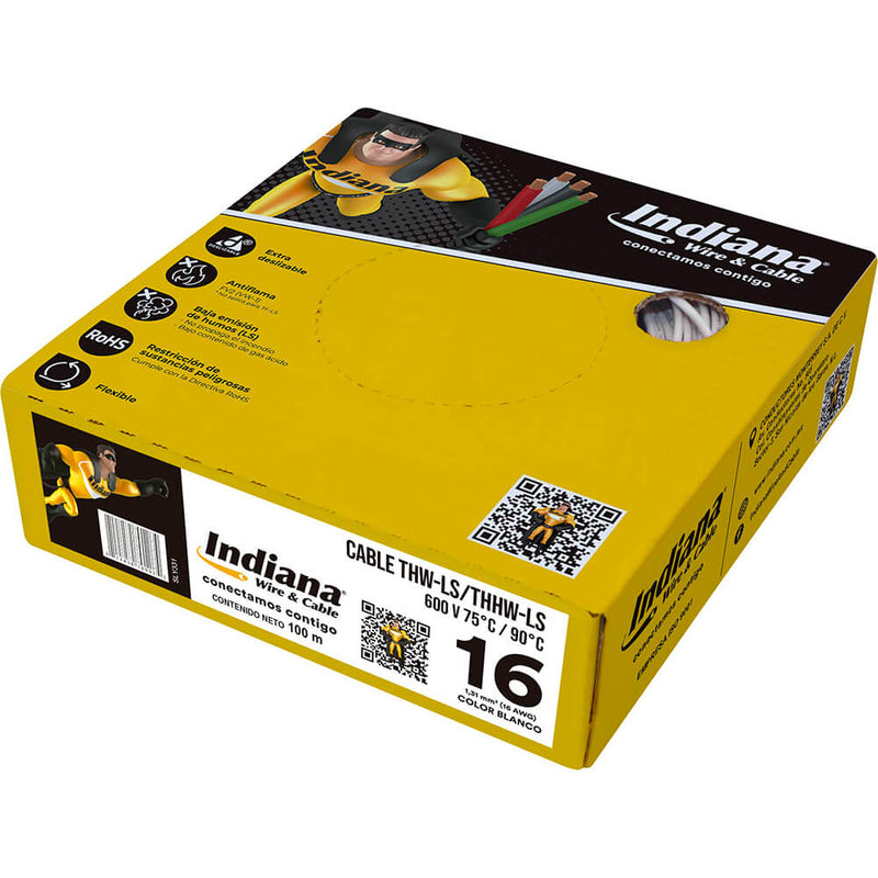 Caja de Cable THW-LS / THHW-LS Blanco 16