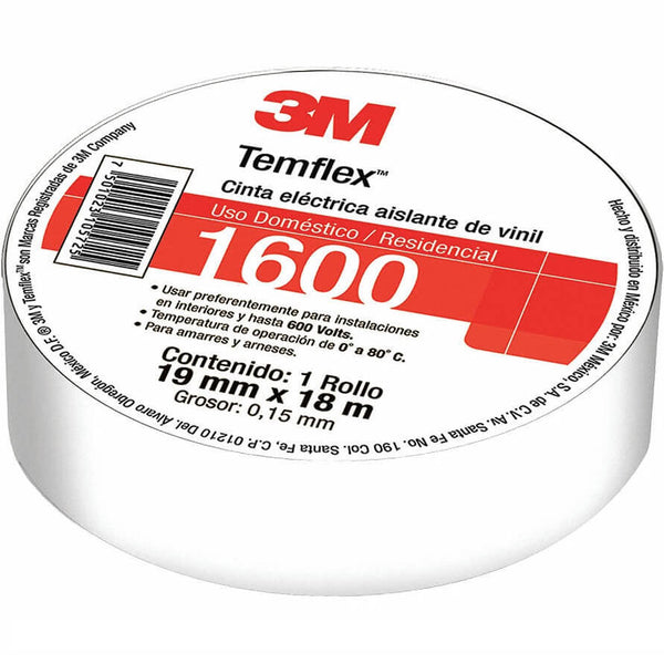 Cinta Aislante de Vinil Temflex 1600