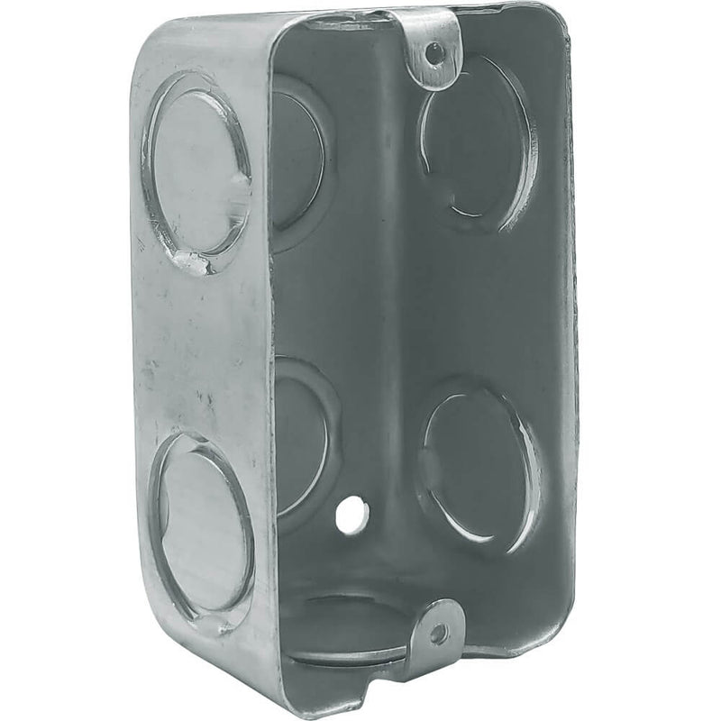 Caja Metálica tipo Chalupa 2x4 Galvanizada